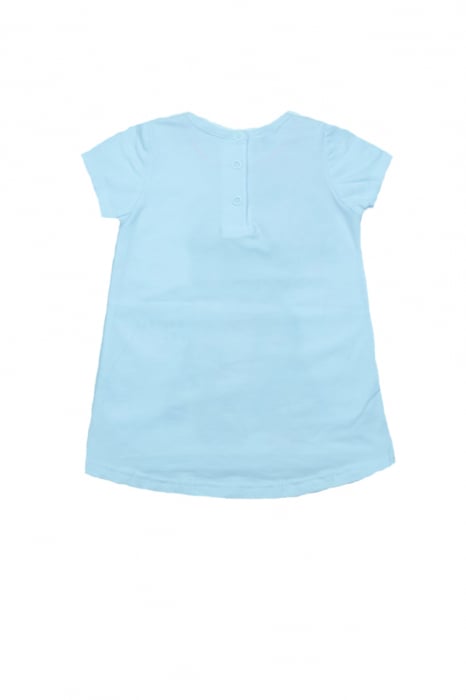Tricou cu maneca scurta pentru fete Atut 6073, Alb [2]