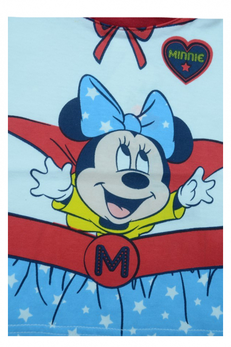 Tricou cu maneca scurta pentru fete Disney Minnie Mouse OE0101M, Multicolor [3]