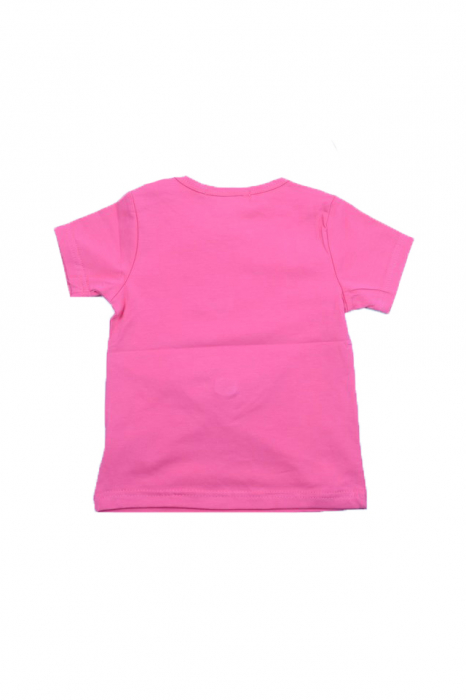 Tricou cu maneca scurta pentru fete Happy House WB-2548F-98, Fucsia [2]