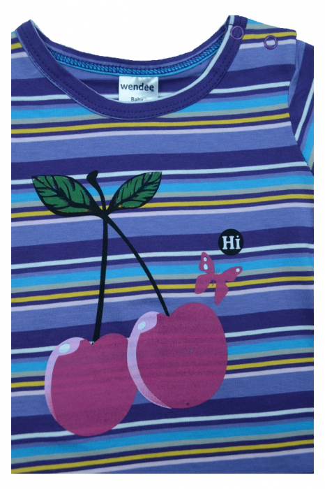 Tricou cu maneca scurta pentru fete Wendee BV10500377M, Multicolor [3]