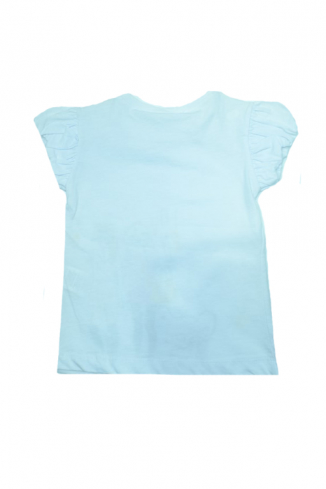 Tricou cu maneca scurta pentru fete Wendee DY101269-1-98, Alb [2]