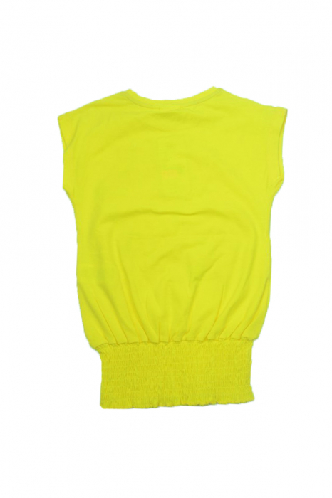 Tricou cu maneca scurta pentru fete Wendee DY102161-2-128, Galben [3]