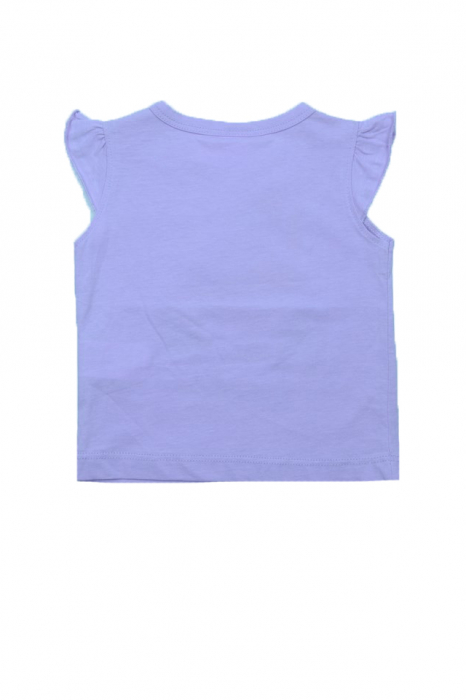 Tricou cu maneca scurta pentru fete Wendee DY102186M, Mov [2]