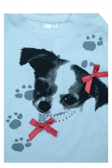 Tricou cu maneca scurta pentru fete Wendee DY102192A, Alb [3]