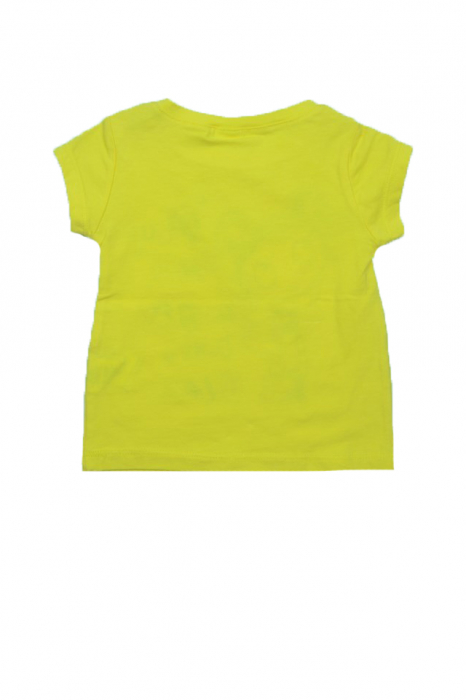 Tricou cu maneca scurta pentru fete Wendee DY102194, Galben [2]