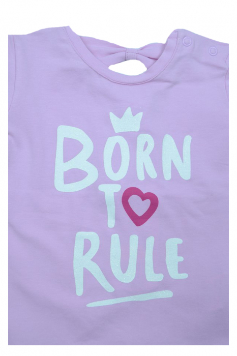 Tricou cu maneca scurta pentru fete Wendee OZMY102857-0, Roz [3]