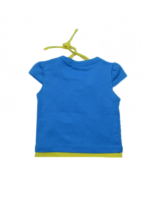 Tricou cu maneca scurta pentru fete Wenice AL105777, Albastru [3]