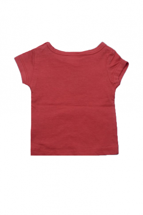 Tricou cu maneca scurta pentru fete Wenice BL06200002-0, Rosu [2]