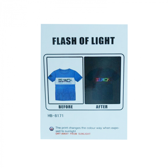 Tricou cu maneca scurta pentru baieti Happy House HB-8171-128-cm, Albastru [3]
