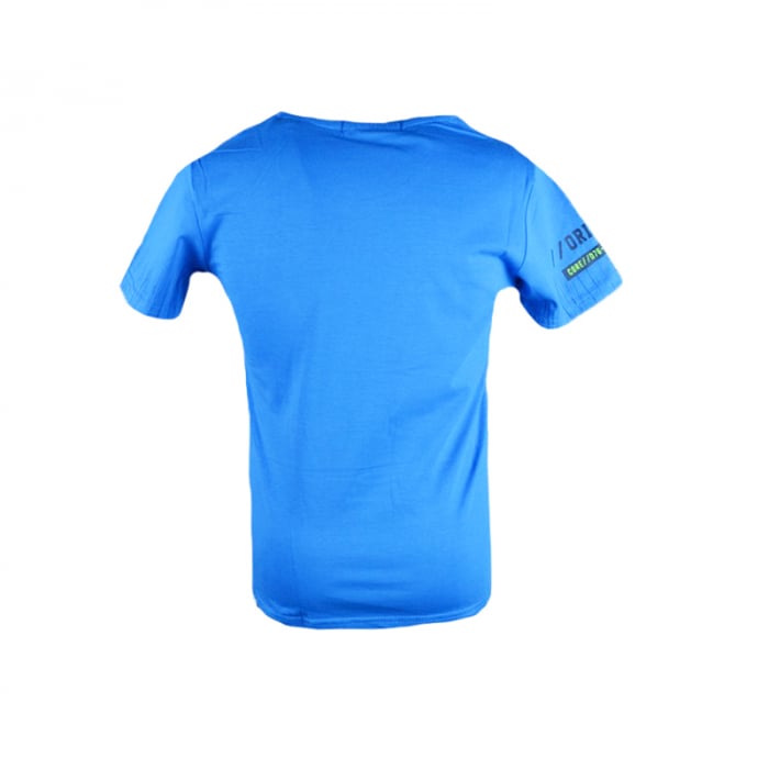 Tricou cu maneca scurta pentru baieti Happy House HB-8171-128-cm, Albastru [5]