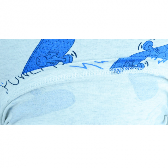 Tricou cu maneca scurta pentru baieti Happy House HB-8184A-110-cm, Multicolor [4]