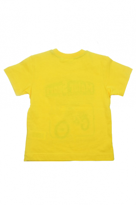 Tricou cu maneca scurta pentru baieti Wendee DY DY 101287-1G-98, Galben [3]