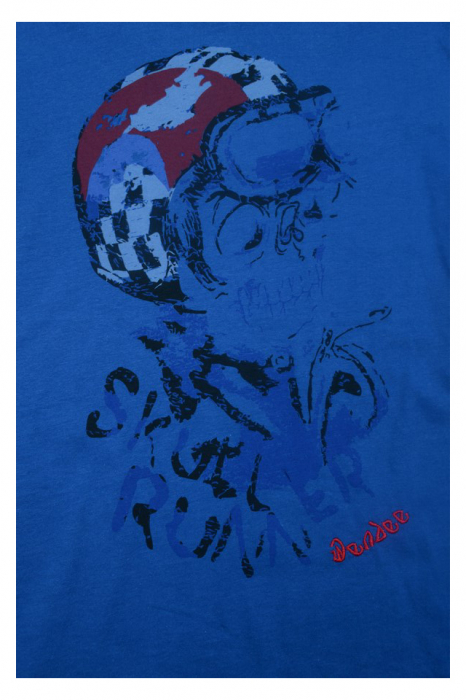 Tricou cu maneca scurta pentru baieti Wendee DY101302-2-140, Albastru [2]