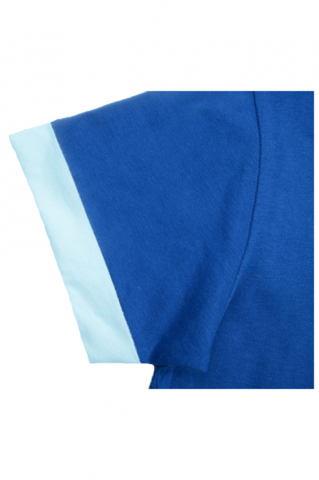 Tricou cu maneca scurta pentru baieti Wendee DY101302-2-140, Albastru [3]