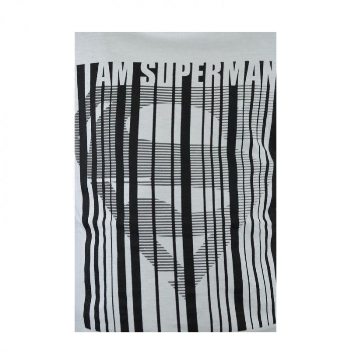 Tricou pentru baieti E Plus M Superman 35-140A-134-cm, Alb [3]