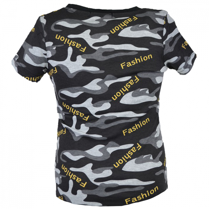 Tricou pentru fete Happy House CVC-1556-2, Negru [2]