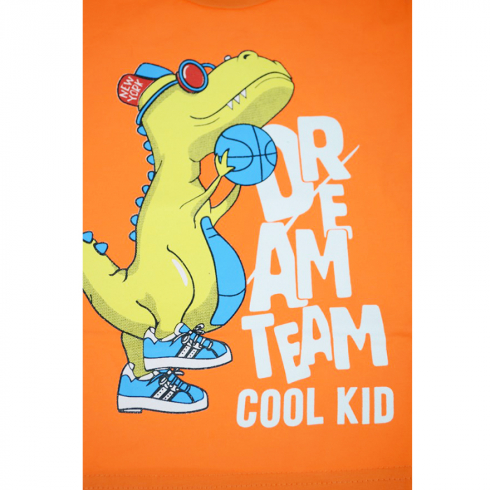 Tricou pentru baieti Happy House HB-8181-1, Portocaliu [2]