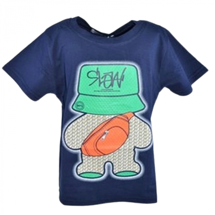 Tricou pentru baieti Happy House HH-0606-6, Bleumarin [1]