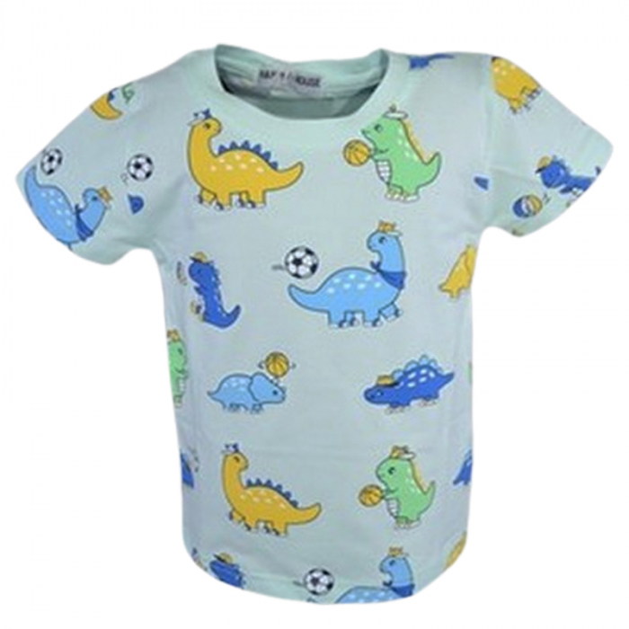 Tricou pentru baieti Happy House HH-0606-8, Turcoaz [1]