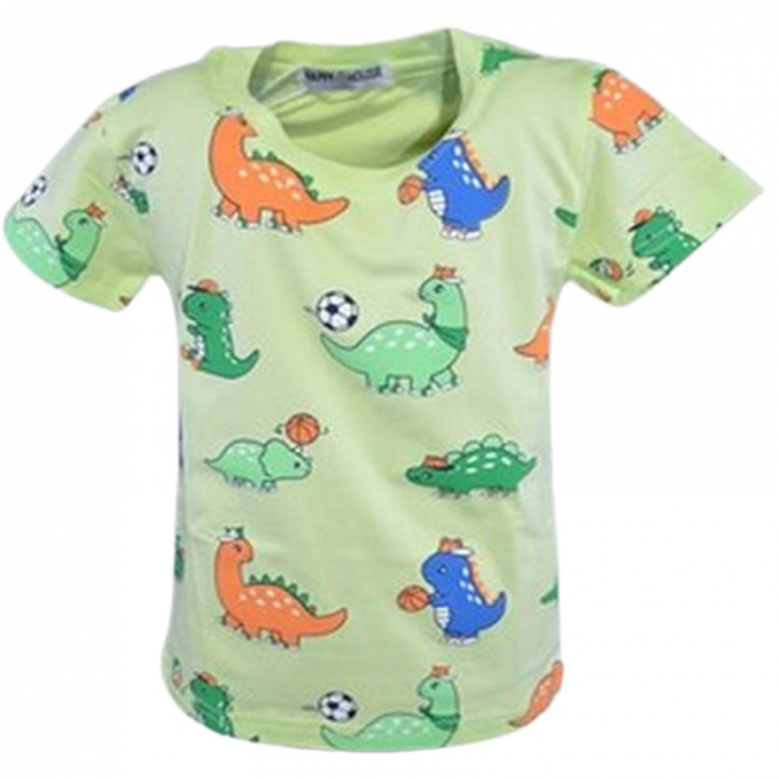 Tricou pentru baieti Happy House HH-0606-9, Galben [1]