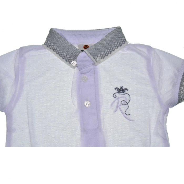 Tricou pentru baieti Modima MOD1128, Alb [3]
