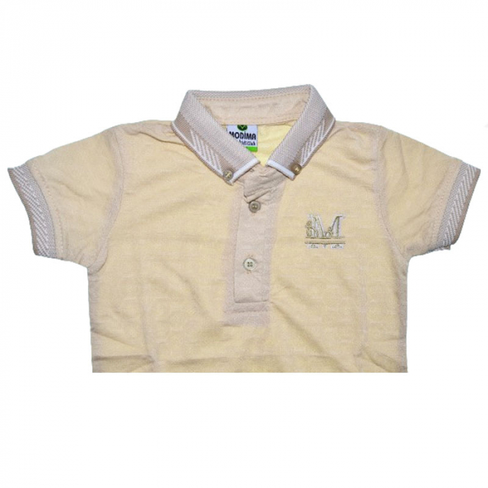 Tricou pentru baieti Modima MOD1316, Bej [3]