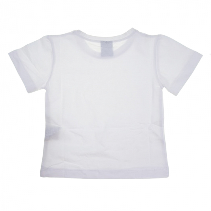 Tricou pentru copii Mini Junior TRCMJ-02, Alb [2]