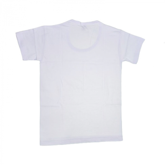 Tricou pentru copii Mini Junior TRMJ-1, Alb [2]