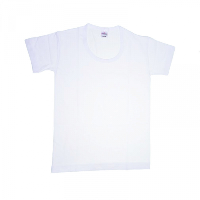 Tricou pentru copii Mini Junior TRMJ-1, Alb [1]