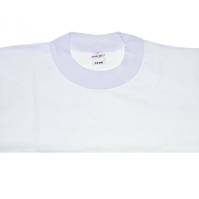 Tricou pentru copii Mini Junior TRMJ-2, Alb [3]
