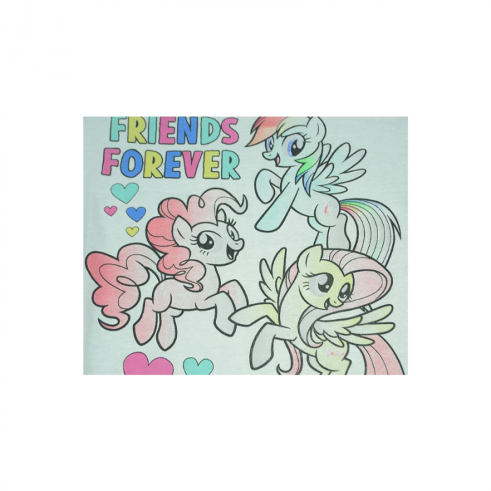 Tricou pentru fete E Plus M Little Pony 2605A-110-cm, Alb [3]