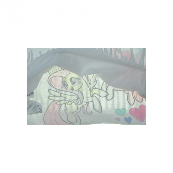 Tricou pentru fete E Plus M Little Pony 2605A-110-cm, Alb [4]