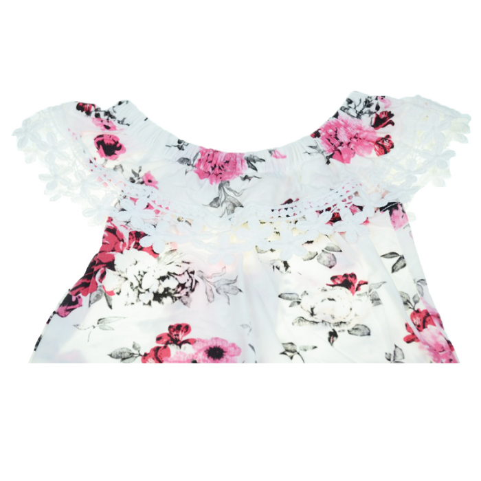 Tricou pentru fete Happy House CVC-1551-1-116-cm, Multicolor [3]