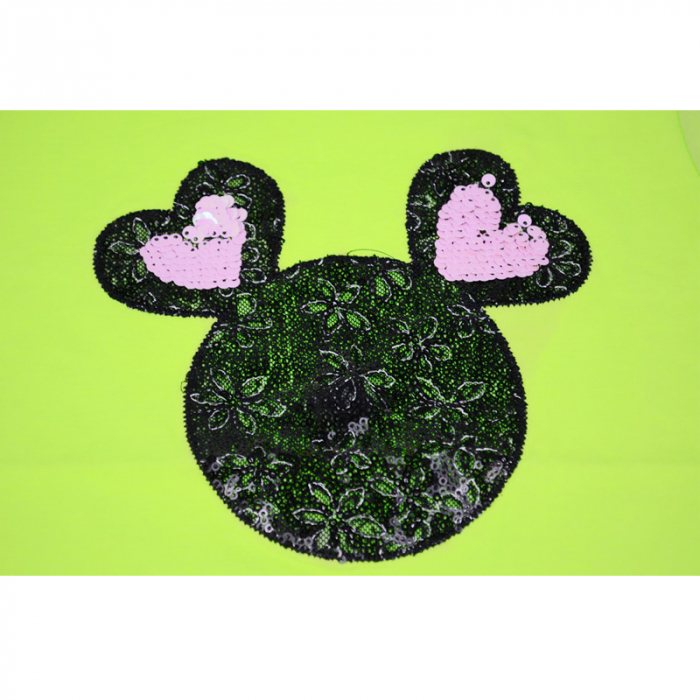 Tricou pentru fete Happy House Minnie Mouse WB-2782-128-cm, Verde [3]