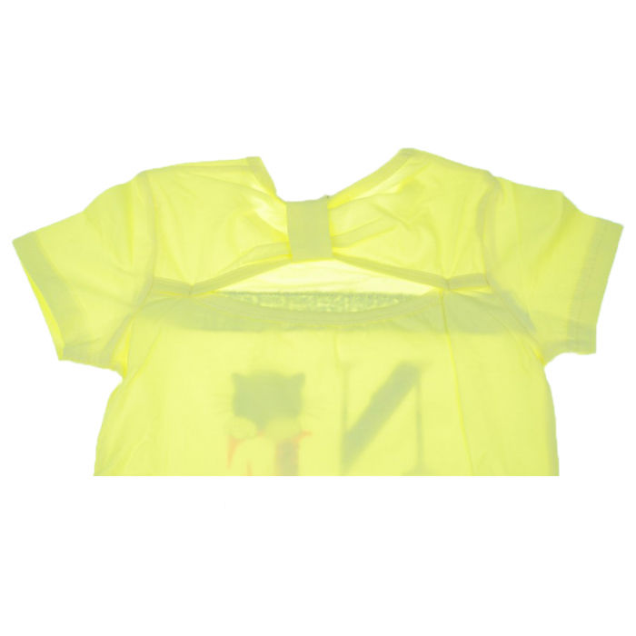 Tricou pentru fete Happy House WB-2775-1-128-cm, Galben [2]