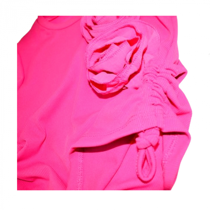 Tricou pentru fete Mini Junior B3391, Fucsia [3]