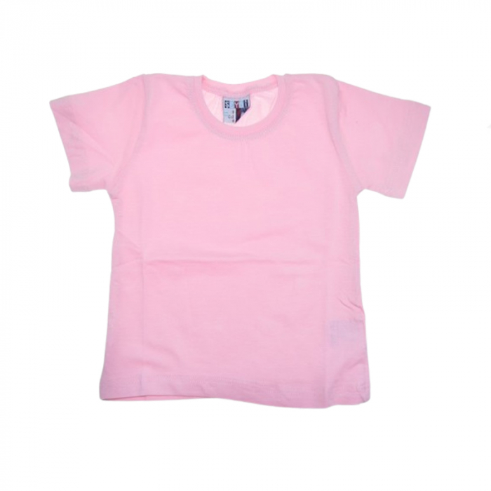 Tricou pentru fete Mini Junior TRFMJ-03, Roz [1]