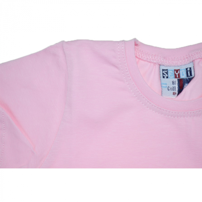 Tricou pentru fete Mini Junior TRFMJ-03, Roz [3]