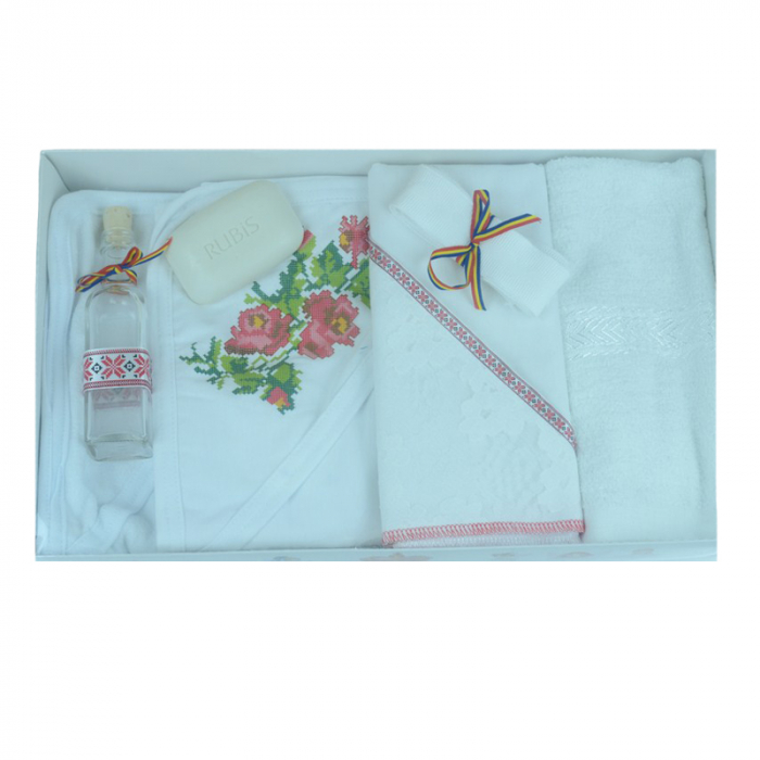 Trusou botez 6 piese Fete Mini Junior TBN-05 [3]