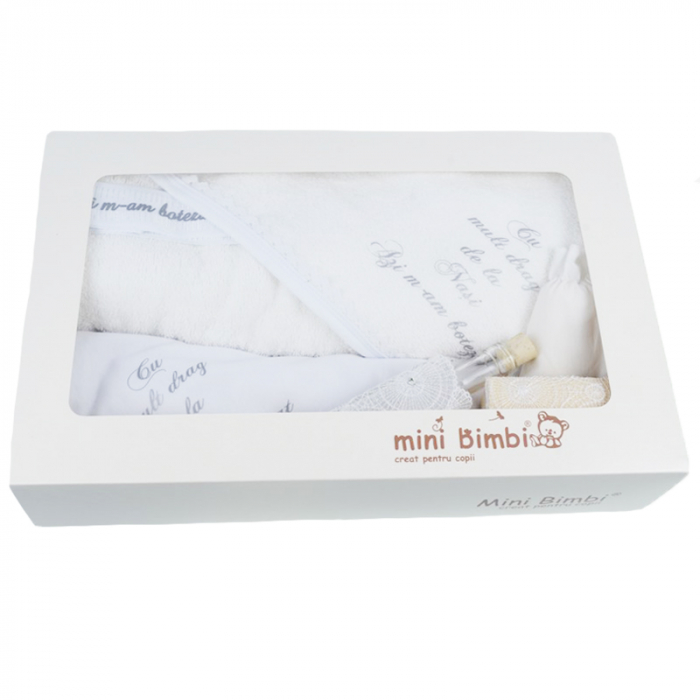 Trusou pentru botez Mini Bimbi 8 piese 41 x 25 [2]