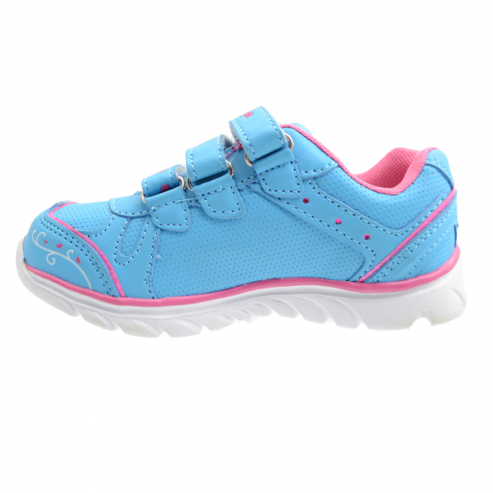 Pantofi sport pentru fete American Club CA51-03847-29, Albastru [2]