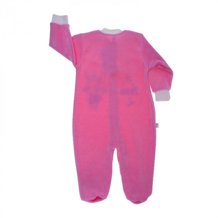 Salopeta cu maneca lunga pentru fete Koala Baby 05-094F-68, Fucsia [2]