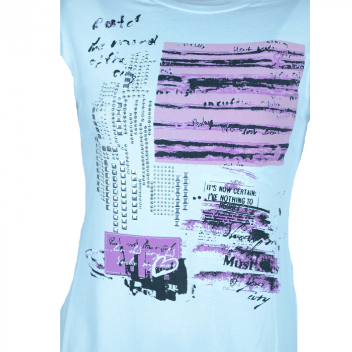 Bluza cu maneca lunga pentru fete Wendee FS39138-1A-98, Alb [2]