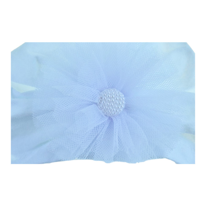 Turban din bumbac, pentru fete, Mini Junior T1811A2-36, Alb [2]