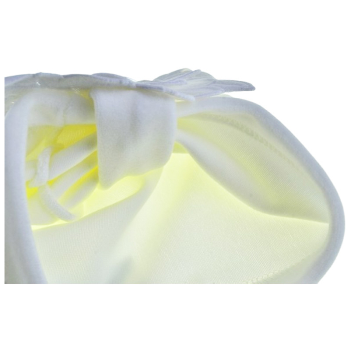 Turban din catifea, pentru fete, Mini Junior T1811A6-36, Alb [2]