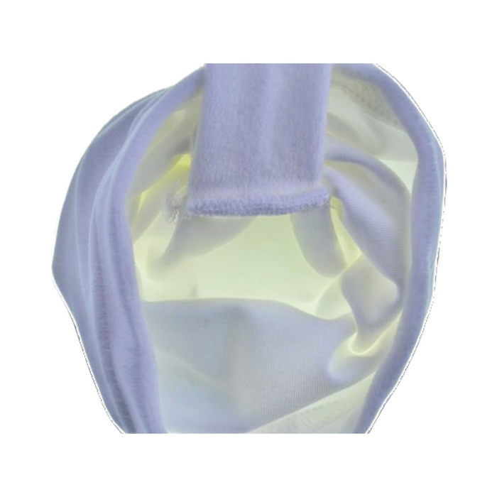 Turban din catifea, pentru fete, Mini Junior T1811A8-36, Alb [2]