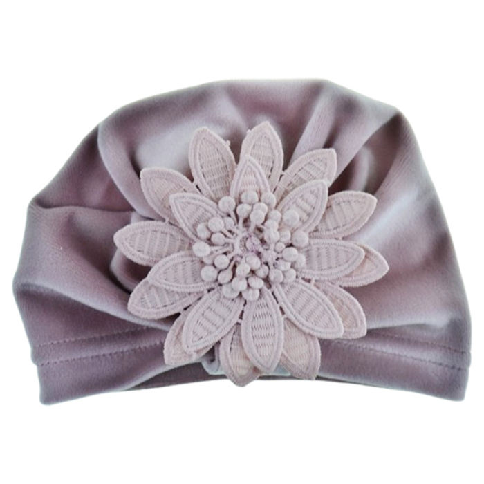 Turban din catifea, pentru fete, Mini Junior T1811R3-36, Roz [1]