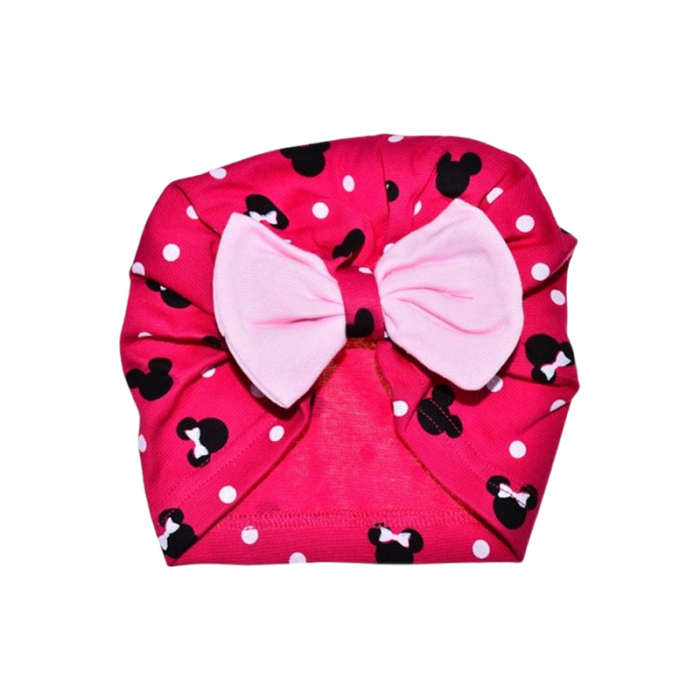 Turban Minnie pentru fete, Mini Junior TMJ1103-2, Fucsia [1]