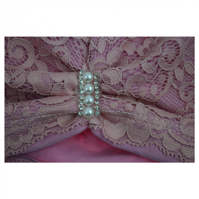 Turban pentru fete Mic Pitic FTRZ-42-cm, Roz [3]