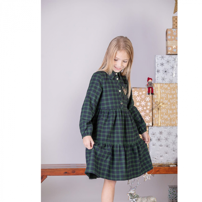 Rochie pentru fete Viwa TLY-16, Verde [4]